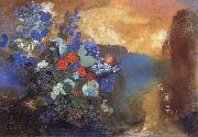 Odilon Redon Ophelia Among the Flowers oil painting